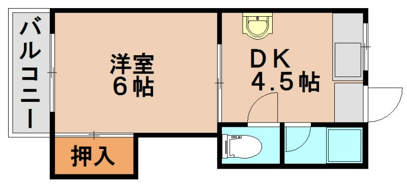 ひかりコーポの間取り