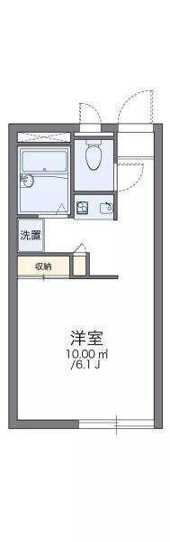 レオパレスルミエールの間取り