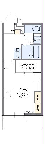 レオパレス屋形の間取り