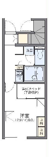 レオパレスエトワールの間取り