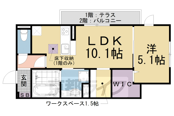 ＡＳＵＫＡIVの間取り