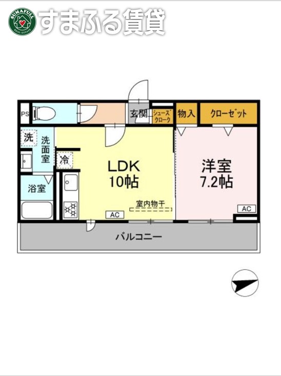 D-avance六名の間取り