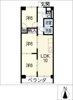 メゾン林の間取り