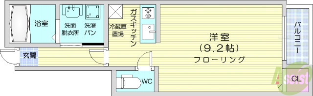 【colonial藤松の間取り】