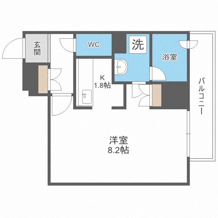 グランカーサ裏参道の間取り