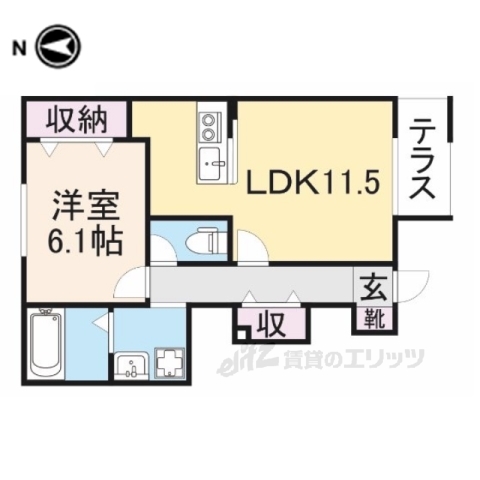 ゆめな都２番館の間取り