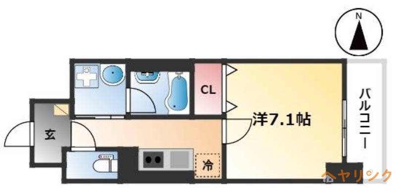 カルマートの間取り