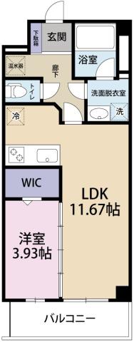 TOKUSHIMA MIDTOWERの間取り