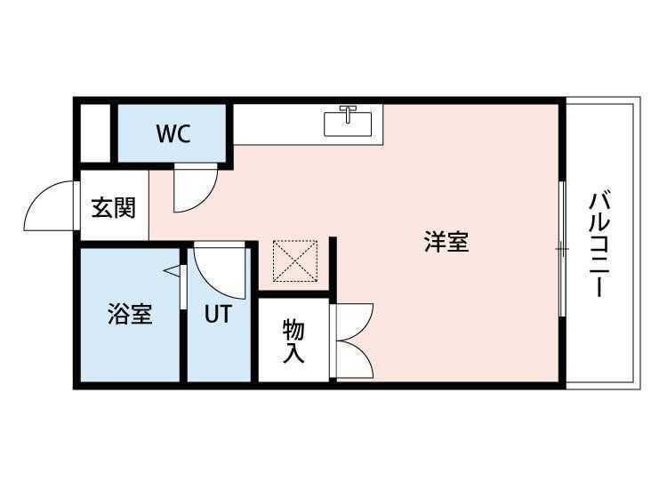 三郷市戸ケ崎のマンションの間取り