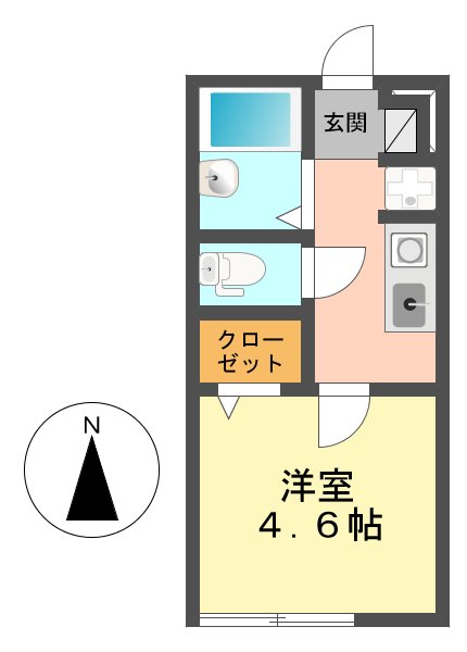 リブリラメールの間取り