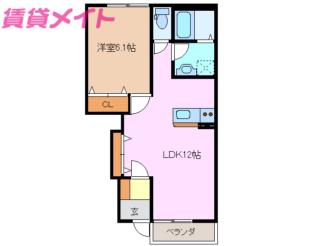 フェアリーの間取り