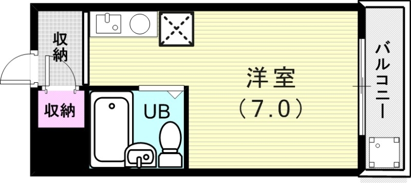 リッチライフ伊川谷Iの間取り