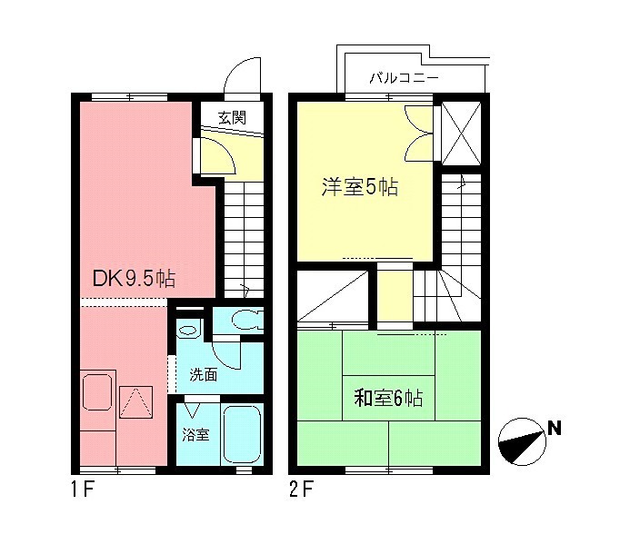 【ハイネス井上の間取り】