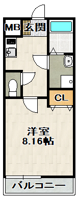 クレアモントヒルズ宝塚の間取り