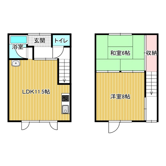 OKO2ハウスの間取り