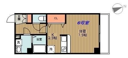 ネクサス広白石の間取り