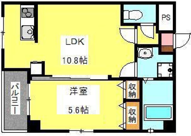 クルーハウス東松戸の間取り