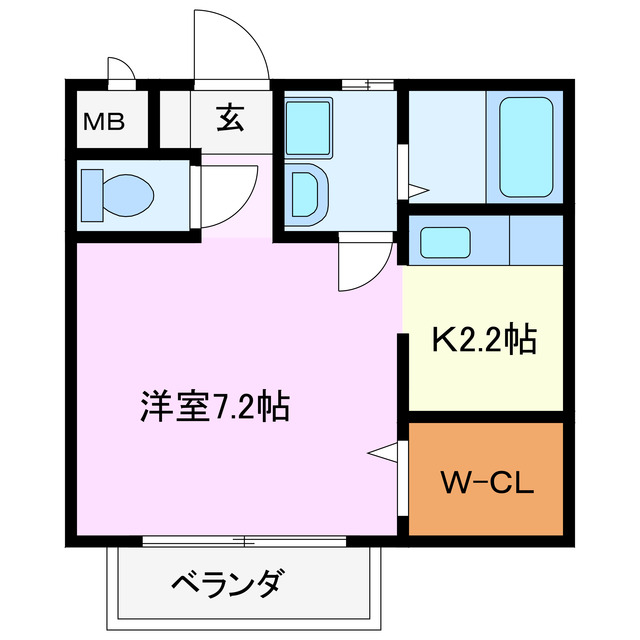 サンボナールの間取り