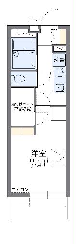 レオパレスヴィラ高須の間取り