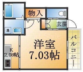 エスポワールカナヤの間取り