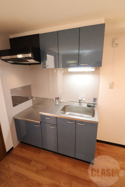 キッチン　収納豊富なキッチン