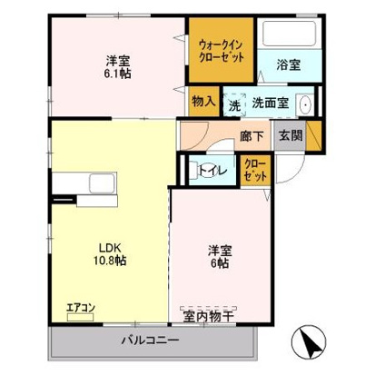 リヴェールガーデンの間取り