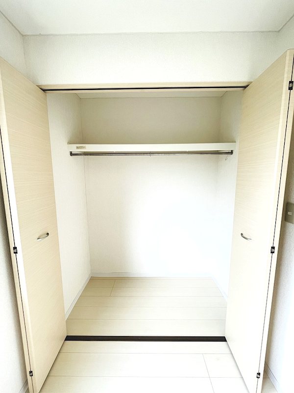 収納　たっぷり収納できるクローゼット