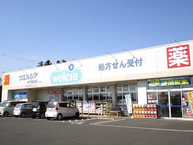 ドラックストア　ウエルシア　水戸堀町店（ドラッグストア）まで650m