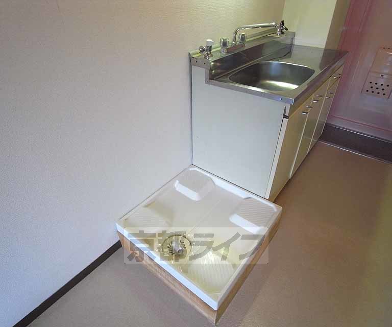 その他設備　洗濯機置き場は、室内ですよ！