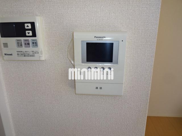 セキュリティ　カメラ付きモニターフォンも完備。