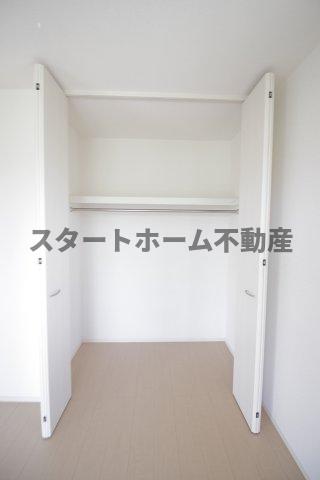 収納　収納のためのスペースです