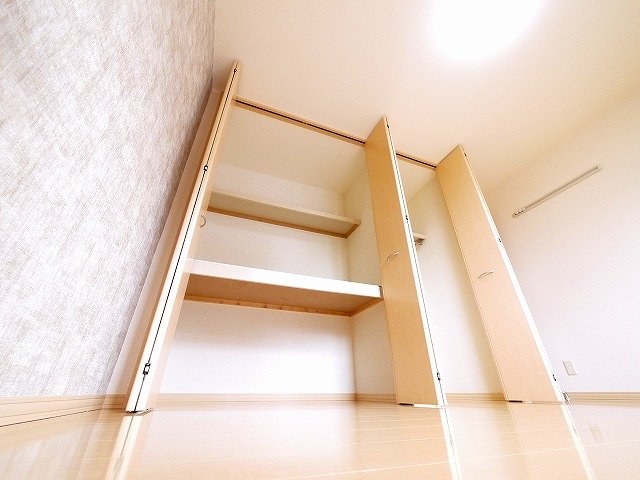 収納　大きなものも収納できそうです