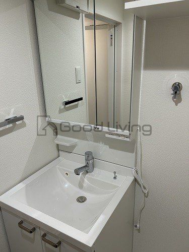 洗面設備　身だしなみもバッチリ