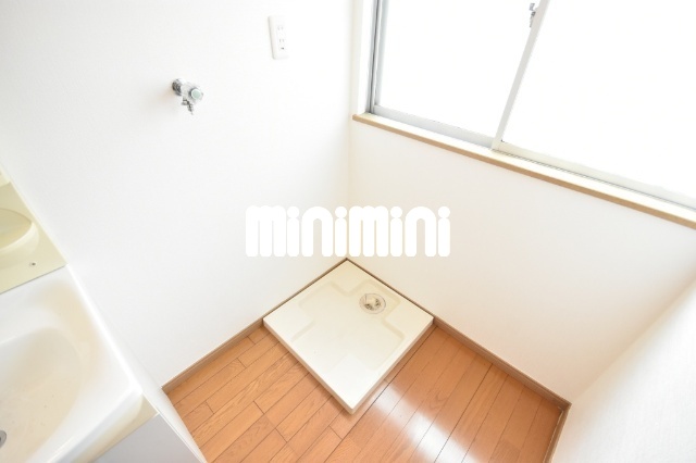 眺望　洗濯機置場