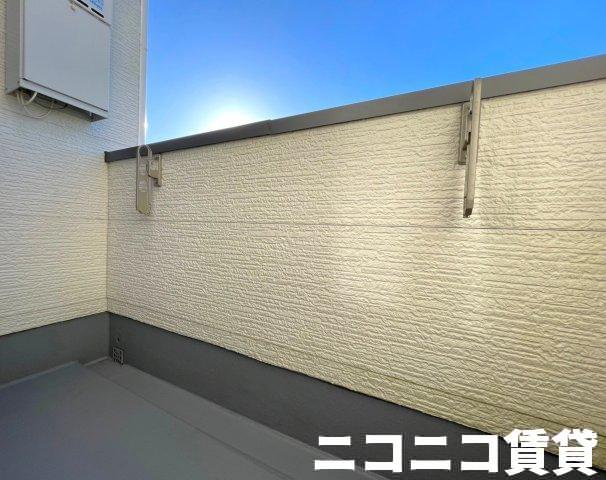 バルコニー　モデルルームの為、現状を優先致します。