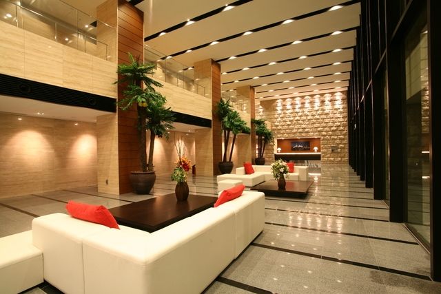 エントランス　★オーシャンタワー★高天井エントランスロビー★