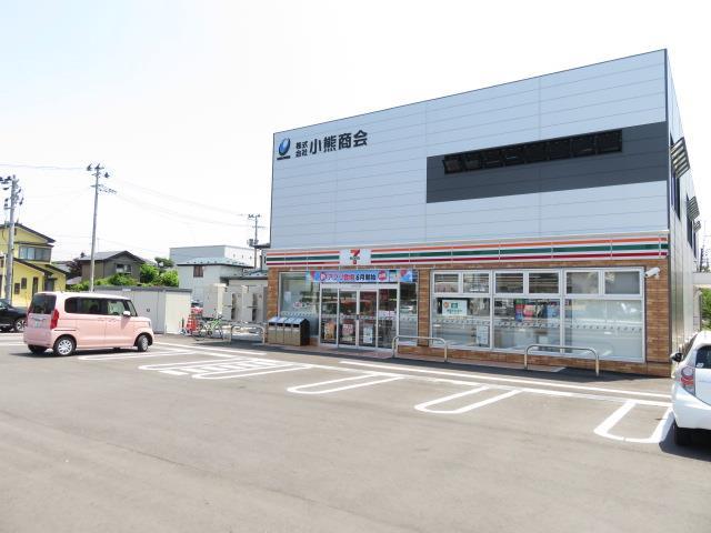 コンビニ　セブンイレブン秋田南通宮田店（コンビニ）まで450m