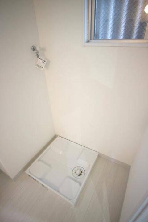 洗面設備　洗濯機置場