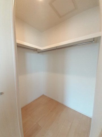 収納　たっぷりとした収納スペースです