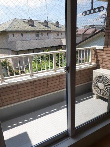 バルコニー　広々としたバルコニーです