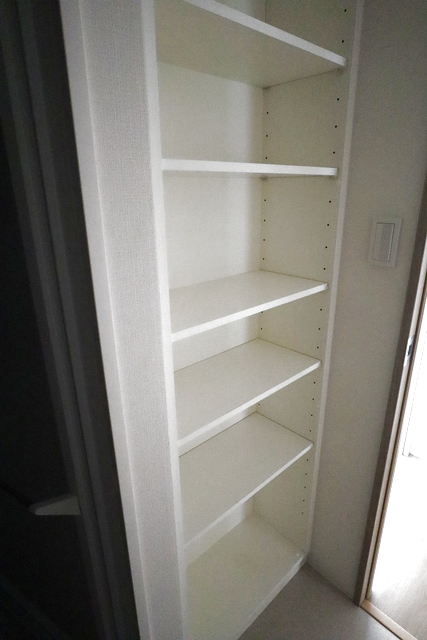 収納　洗面所内