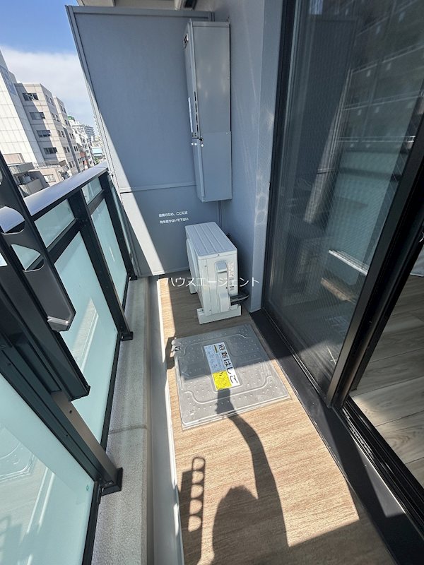 バルコニー　バルコニーです。※参考写真は別号室です。