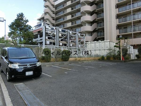 駐車場　駐車しやすい！