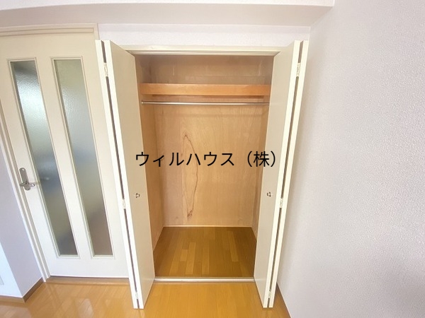 収納　クローゼット！