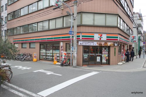 コンビニ　セブン－イレブン大阪紅梅町店（コンビニ）まで164m