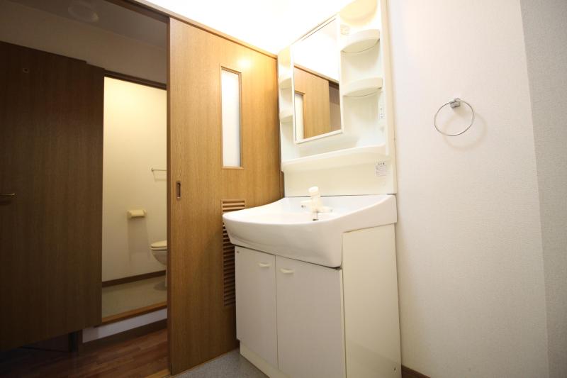 洗面設備　1　シャワー洗面台付き