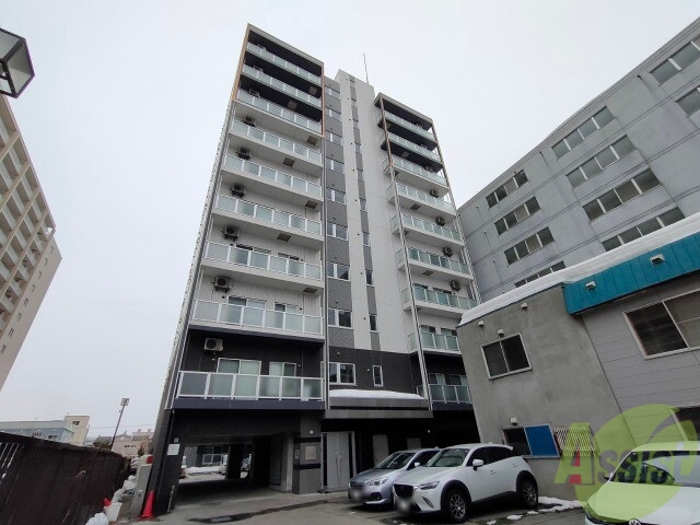 建物外観　札幌市東区北７条東「サンコート北７条壱番館」