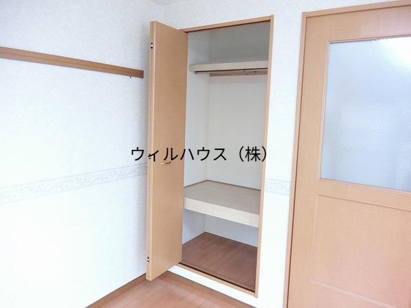 収納　クローゼット！