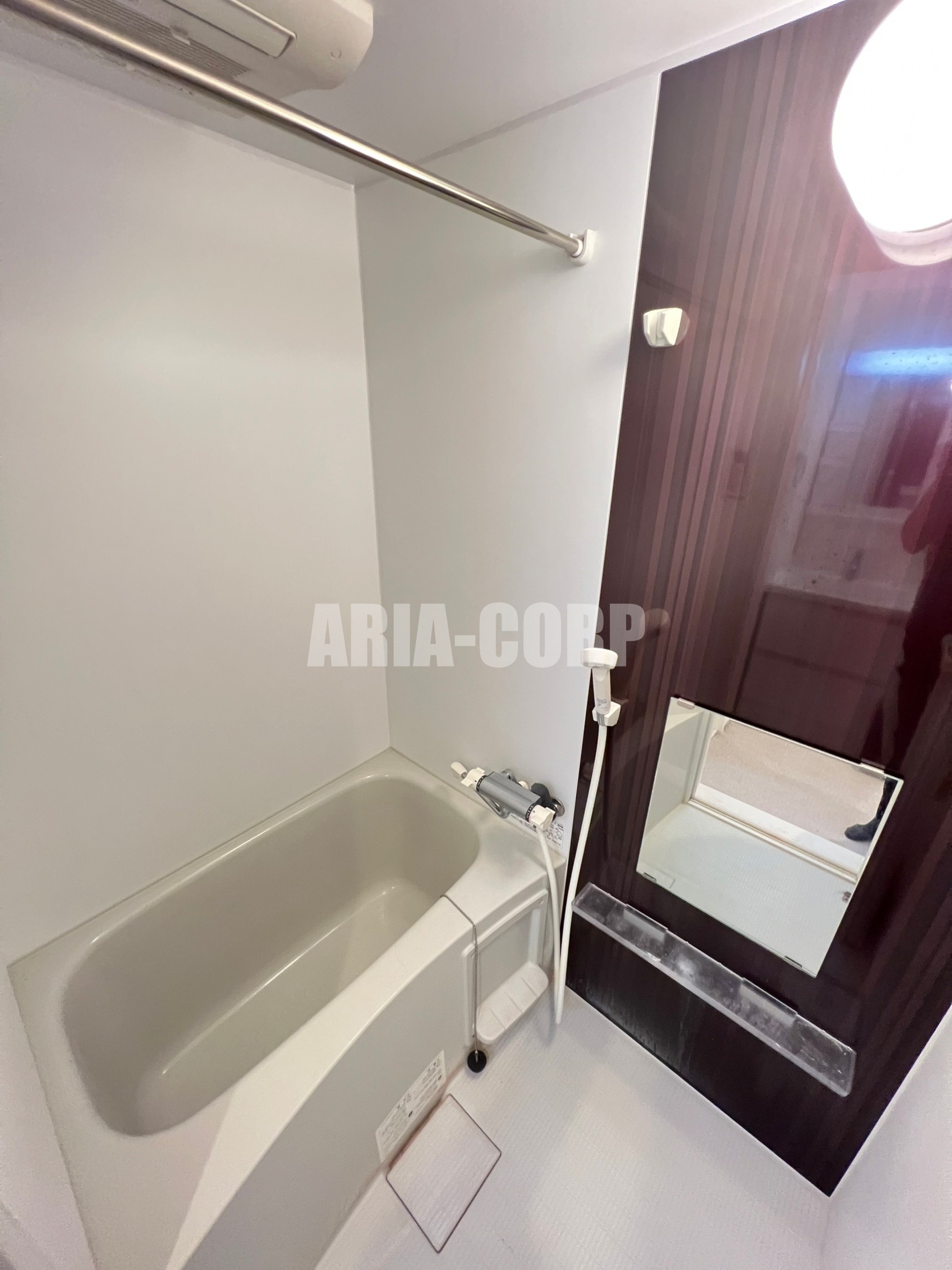 バス・シャワールーム　浴室乾燥機付き！カラーパネル採用でお洒落なバスルームです！