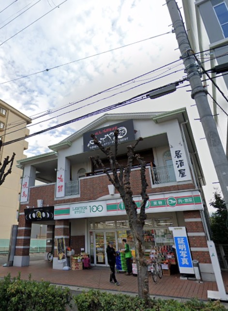 コンビニ　ローソンストア100吉田駅前店（コンビニ）まで512m